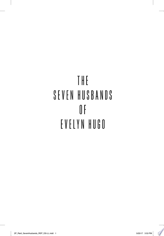 The Seven Husbands of Evelyn Hugo
