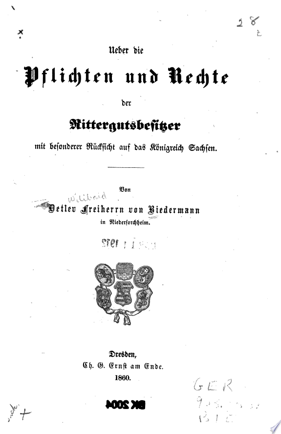 Ueber die Pflichten