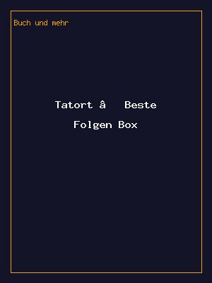Tatort – Beste Folgen Box