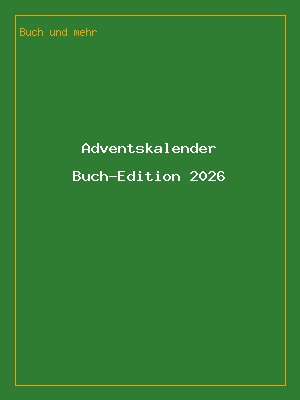 Adventskalender Buch-Edition 2026