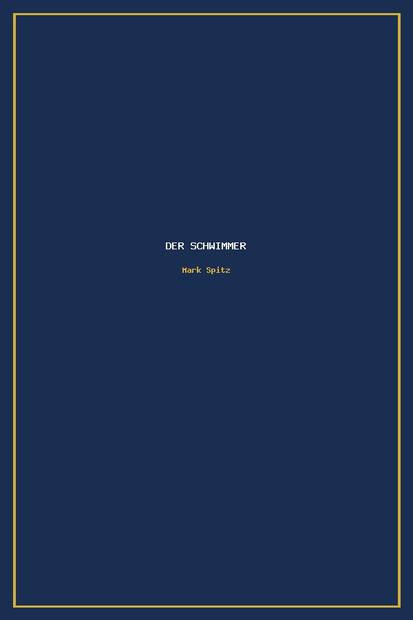 Der Schwimmer