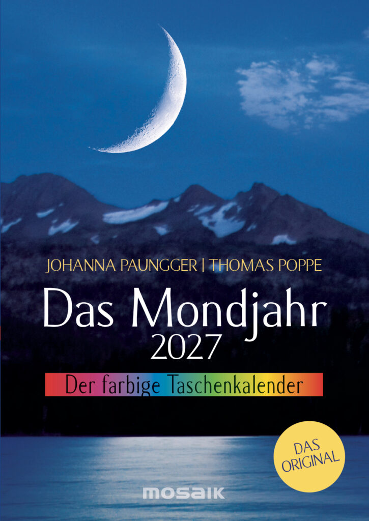 Das Mondjahr 2027 – Der farbige Taschenkalender