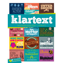 Klartext Sprüchekalender Wochenplaner 2027