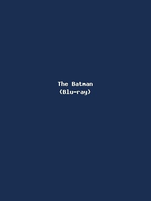 The Batman (Blu-ray)