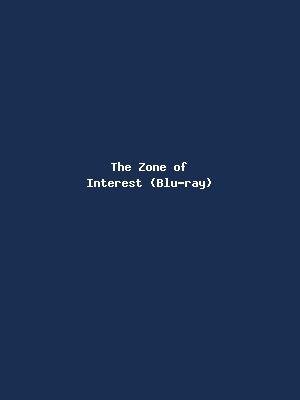 The Zone of Interest (Blu-ray)