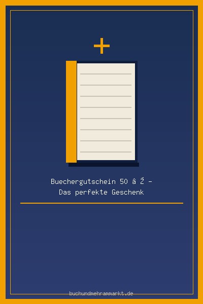 Büchergutschein 50 € – Das perfekte Geschenk