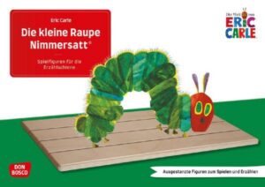 Die kleine Raupe Nimmersatt Erzählschienen-Figurenset