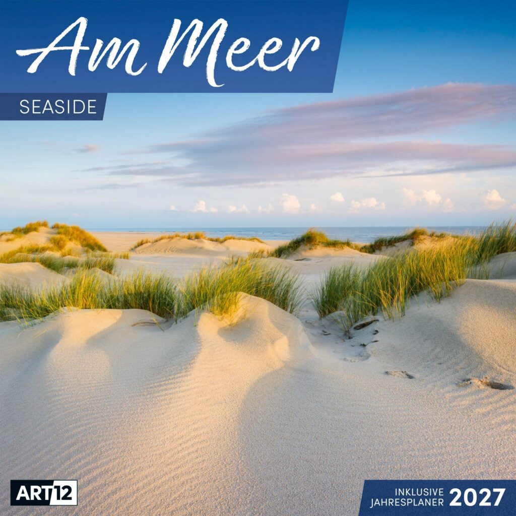 Am Meer Kalender 2027 – 30×30 – Art12