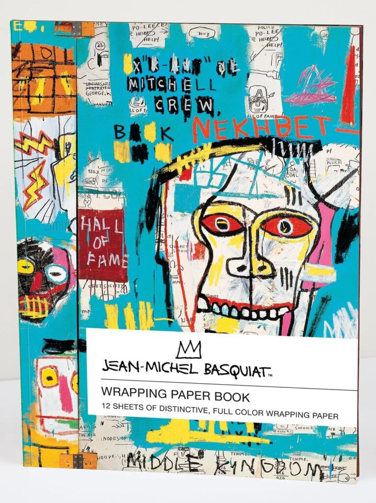 Jean-Michel Basquiat Wrapping Paper Book