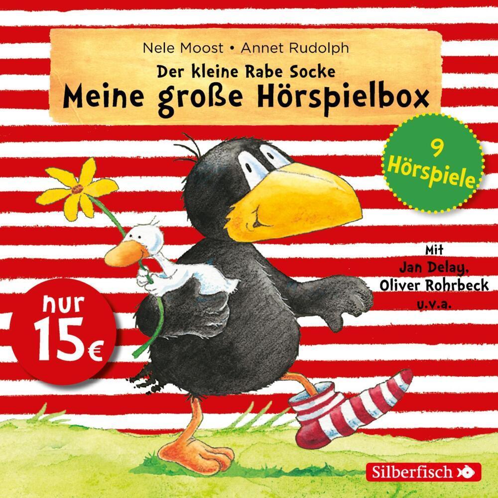 Der kleine Rabe Socke – Meine große Hörspielbox (9 Hörspiele)
