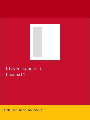 Clever sparen im Haushalt