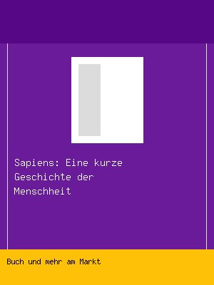 Sapiens: Eine kurze Geschichte der Menschheit