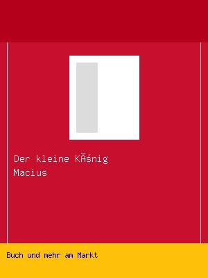 Der kleine König Macius