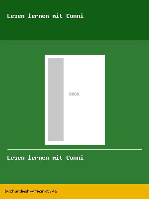 Lesen lernen mit Conni