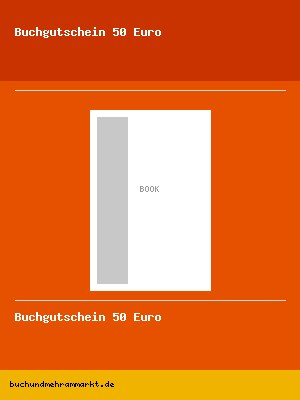 Buchgutschein 50 Euro