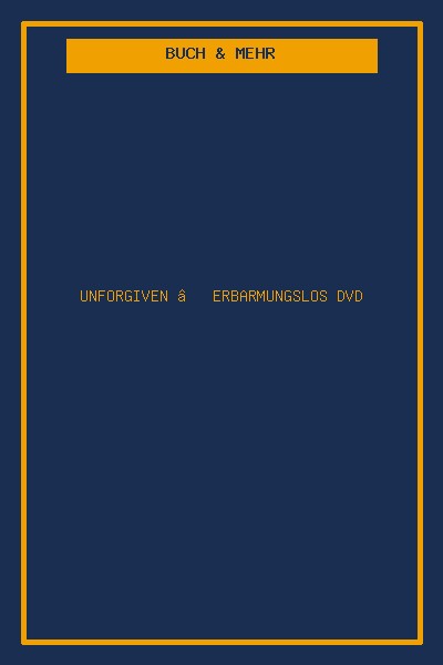 Unforgiven – Erbarmungslos DVD