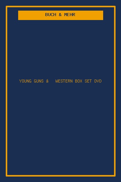 Young Guns – Western Box Set DVD