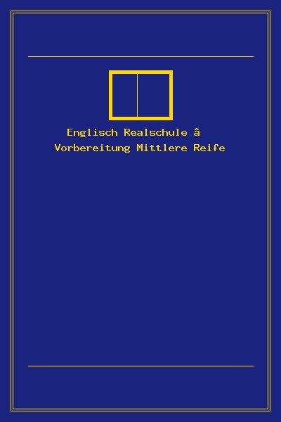 Englisch Realschule – Vorbereitung Mittlere Reife